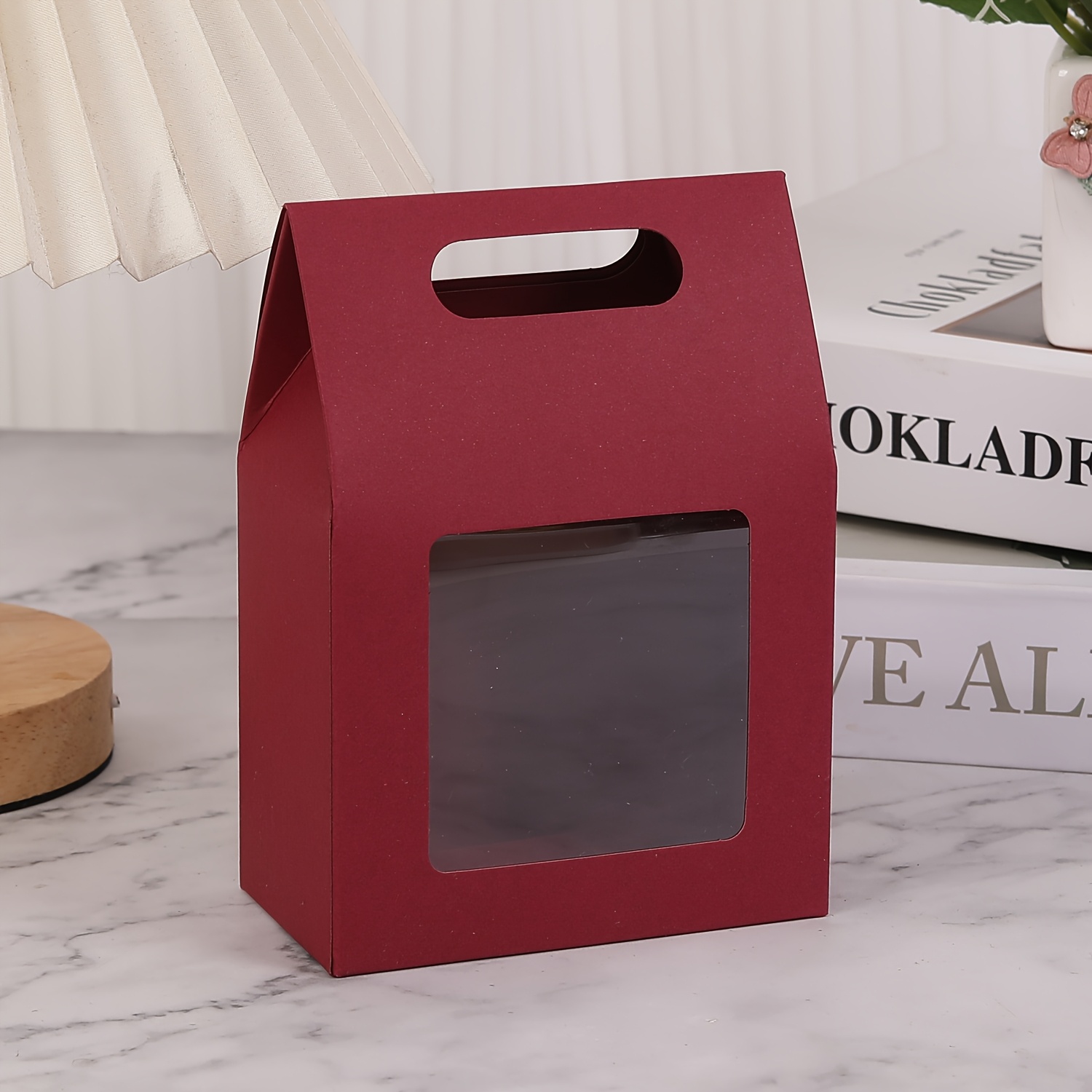 TEMU Gift For Her/him 15pcs Set Of Elegant Party Gift Boxes, Available Styles: Windowed And Windowless. Transparent Window Gift Boxes Suitable For