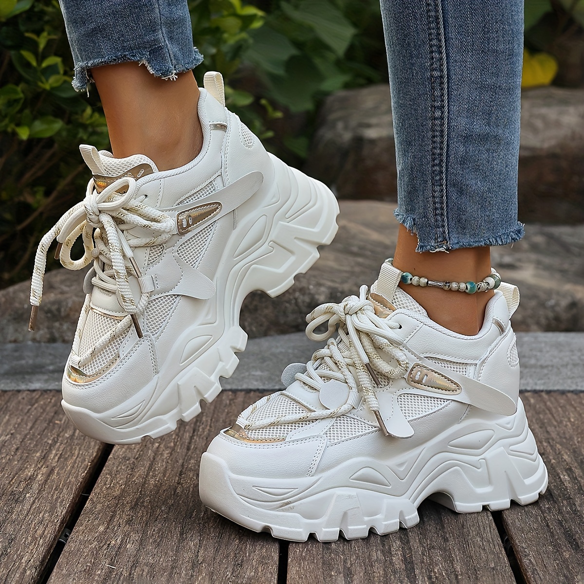 Ladies Platform Sneakers