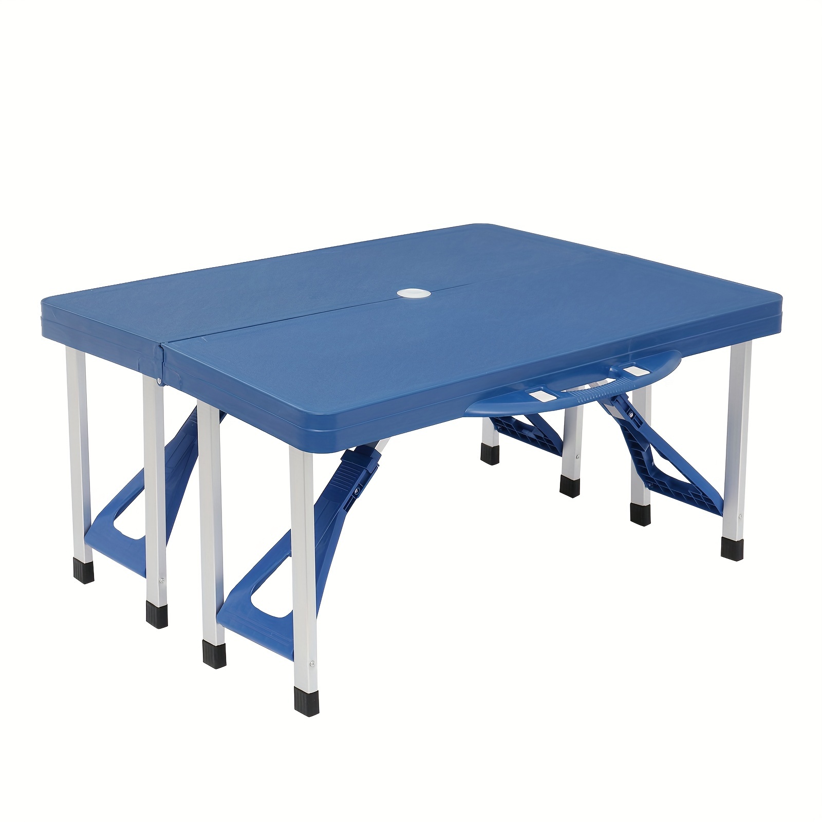 

Siamese Folding Tables And Chairs-plastic Ps Thickening