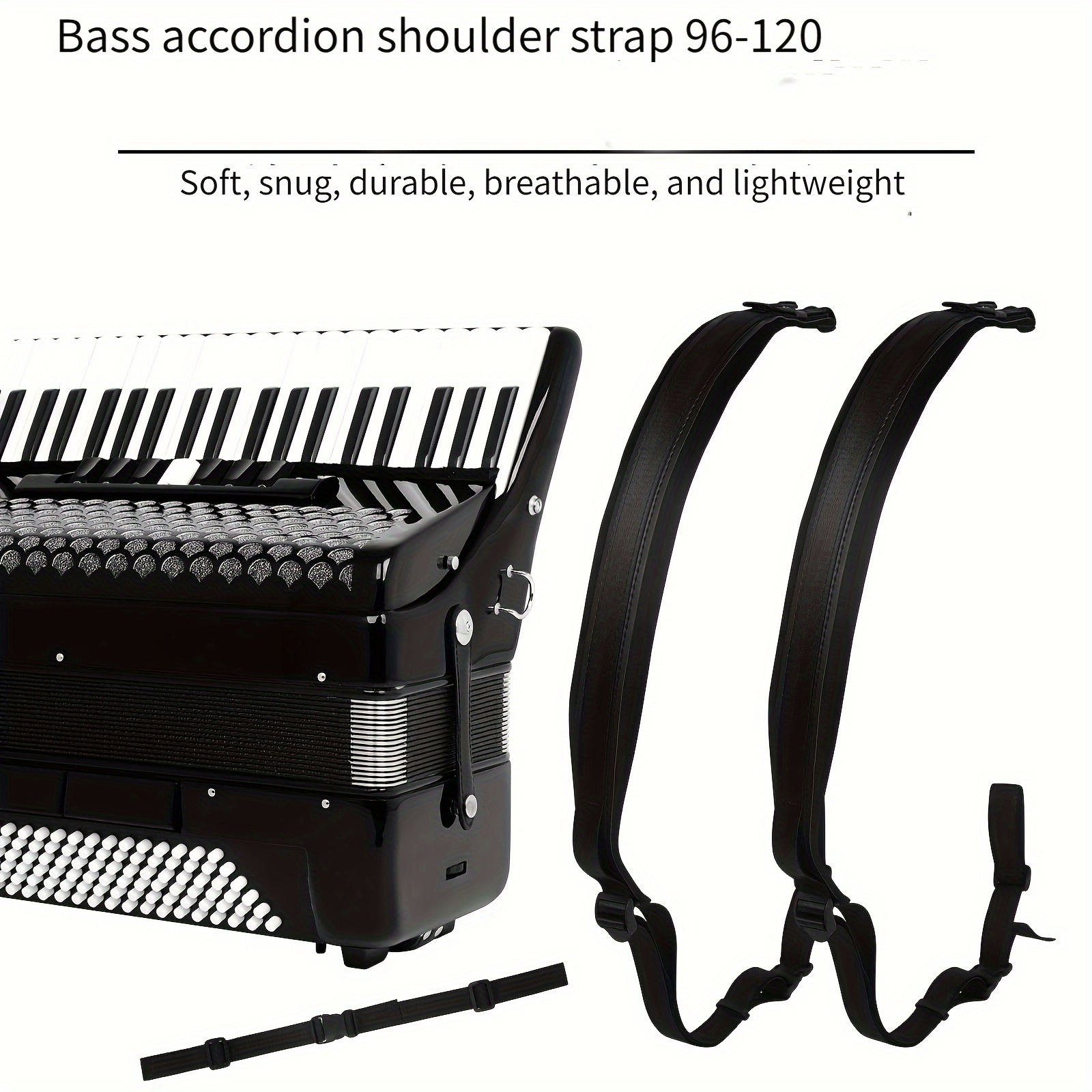 Artikelbild f-89 schwarzes fleece,   und dicker 96-120   universal verstellbarer gürtel   schultergurt