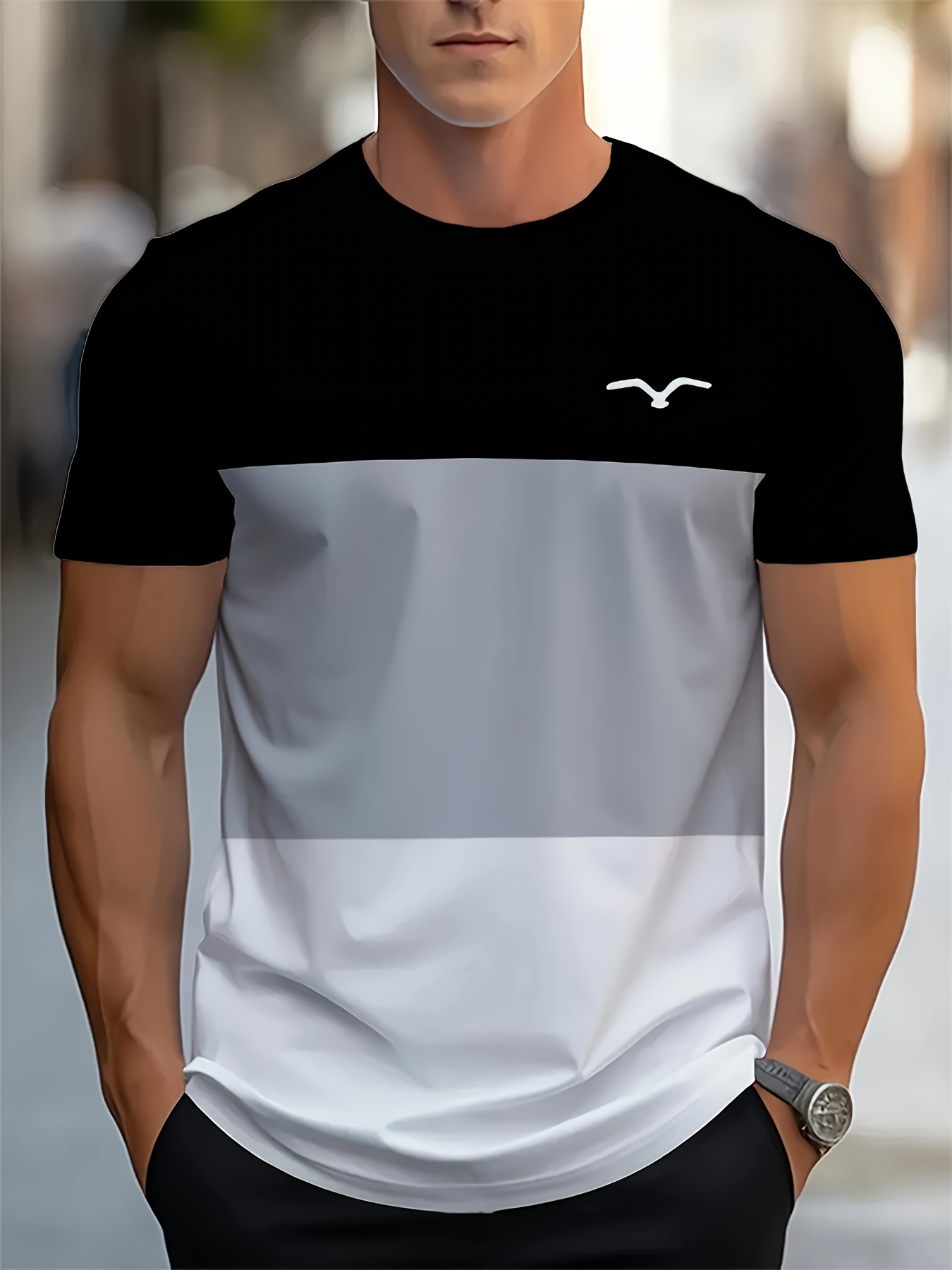Lässige Grafische T Shirts Herren In Übergröße Sommer - Switzerland