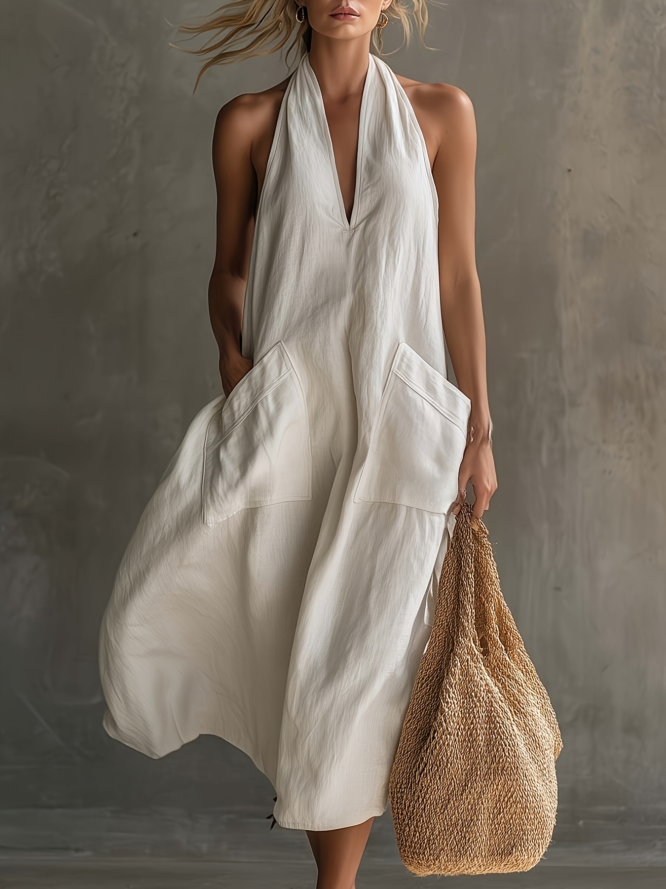 100 organic cotton dresses 100% Organic Cotton Tunic Dress (Chemical-Free; Plastic-Free) – Rawganique main image 1