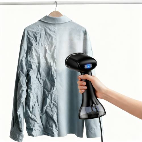 item picture portable handheld steam garment steamer quickly produces steam to remove wrinkles and smooth clothes suitable for daily home use business trips dormitories rental housing handheld small iron