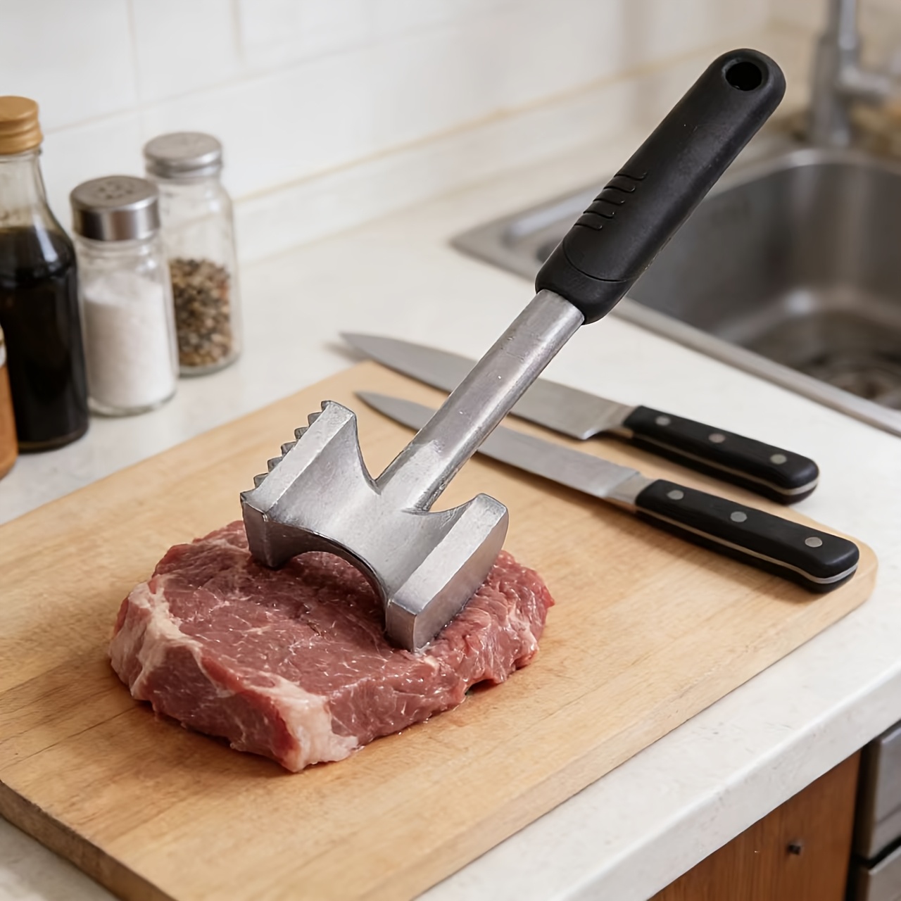 Meat Tenderizer Hammer For Home Kitchen Use