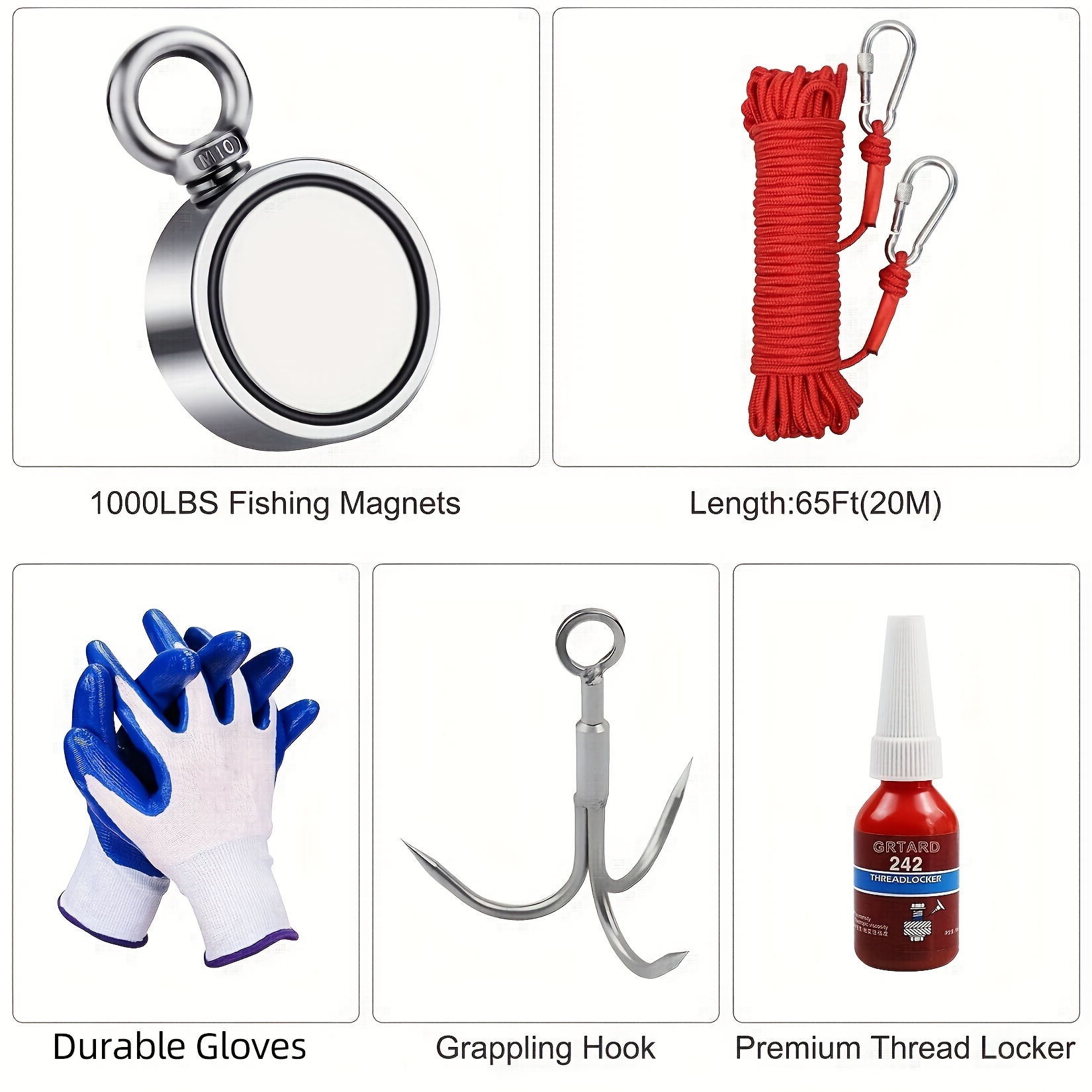 Durable Rope for Fishing Magnet