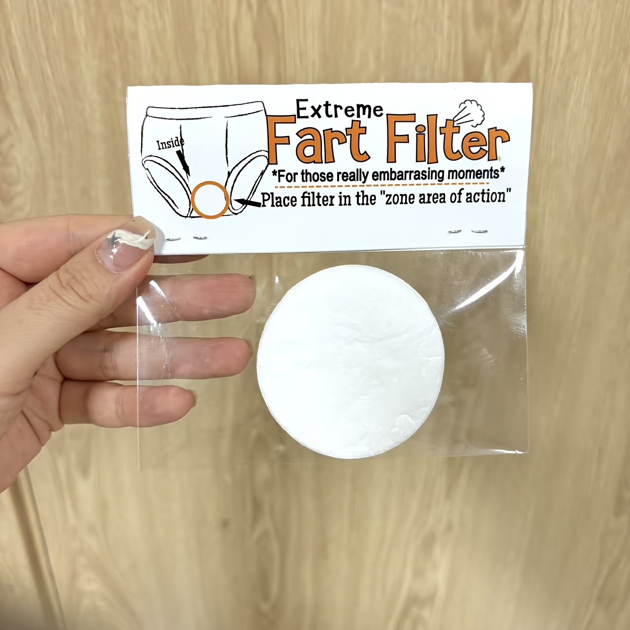 Image of 1pc, Novelty Humorous Prank Gift, Adult Prank Gift, Small Gift For Halloween And Christmas Holiday Parties, Suitable As A Prank Gift For /grandparents/parents//colleagues, To Make Her/him Smile.