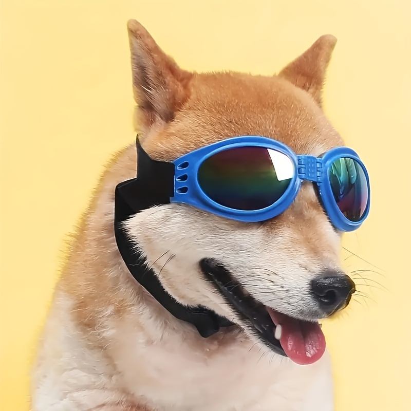 1pc of collapsible dog glasses suitable for   a stylish   with adjustable shoulder straps suitable for small and medium sized dogs Product details 7