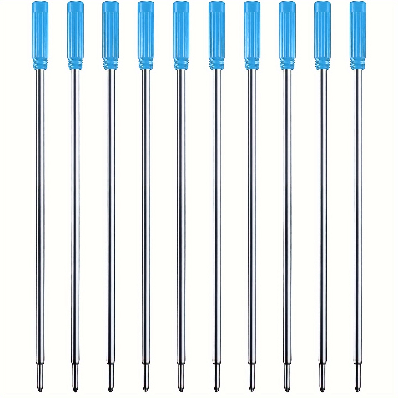4 5 cross compatible ballpoint pen refills black refills 10pcs replaceable pens refills 1mm medium tip details 0