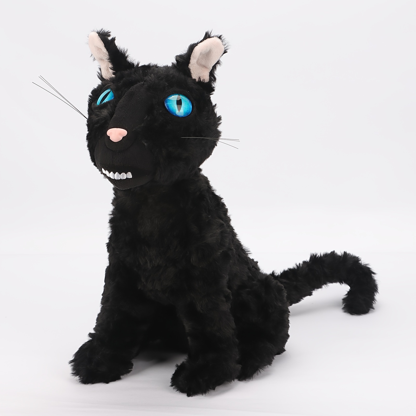 Black cat plush toy australia deals