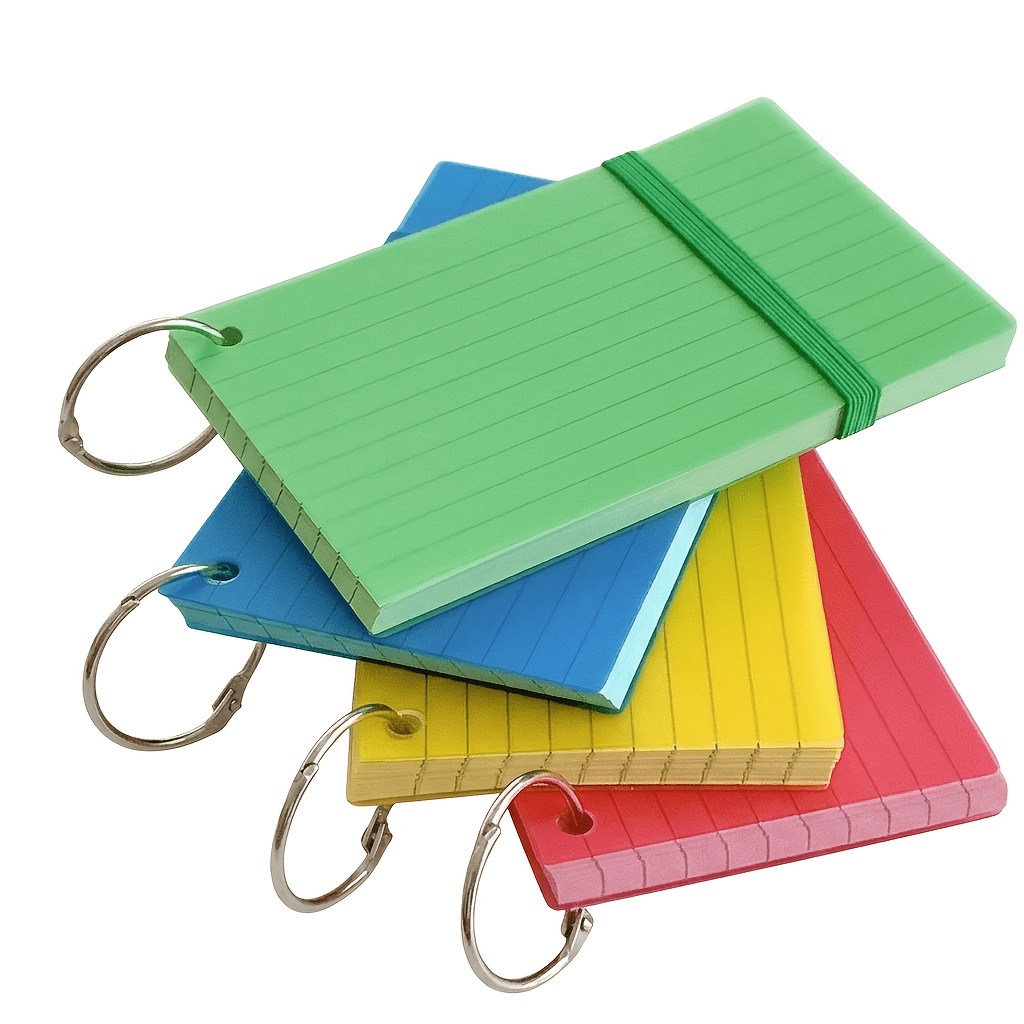 3x5 index card ring binder Amazon.com : 1InTheOffice Index Cards with Ring 3x5, Flash Cards with Binder  Ring, Single Hole Punched Notecards, White, 100 Cards : Office Products