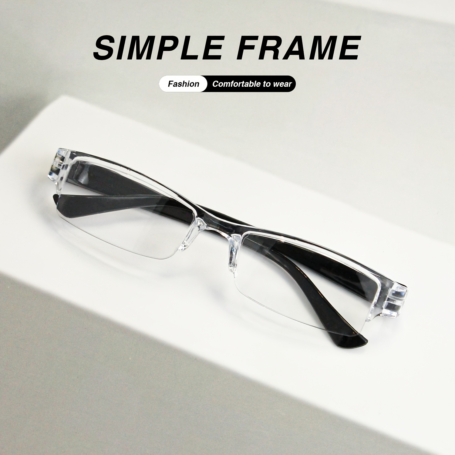 6-Pack Small Rectangular Reading Glasses