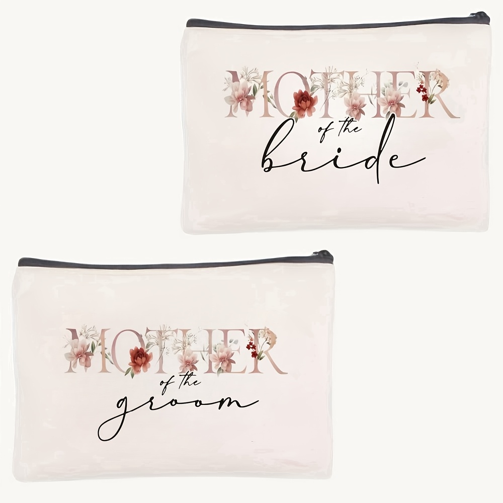 E-shop 2er-Set, Braut- und Bräutigam-Make-up-Tasche - Perfekte Hochzeits- und Verlobungsgeschenke für Mama und , Hochzeitsdekorationen, Gastgeschenke,