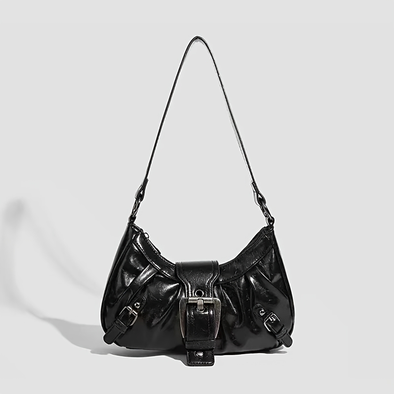 Image of Cross-border Hot-selling Style Retro Hot Y2k Bag Shoulder Underarm Bag French Trendy