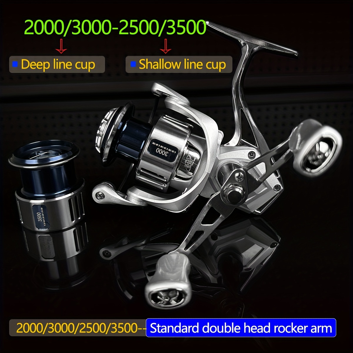 anti rust fishing reels stainless steel bearings antirust spinning fishing reel