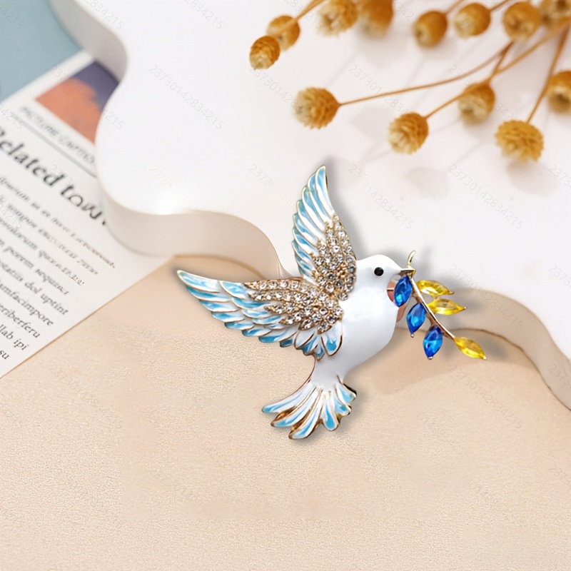 alloy enamel and   pendant drop   brooch   pin new cross border brooch accessory