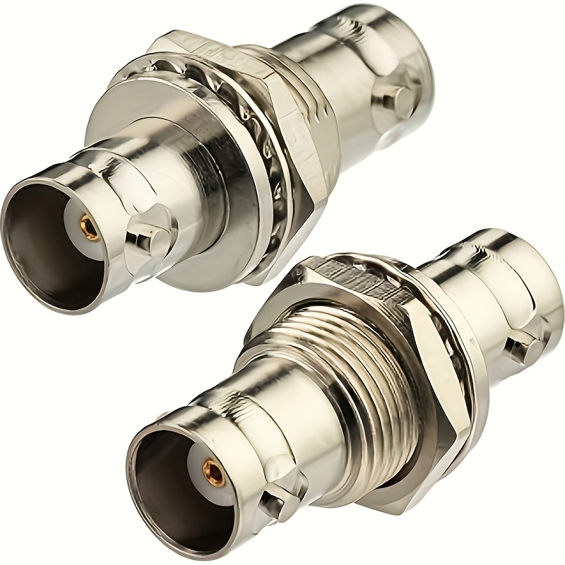 2 stuks Vrouwelijk naar Vrouwelijk Coaxiale Connector Adapter | Metalen Constructie voor Veilige Verbindingen