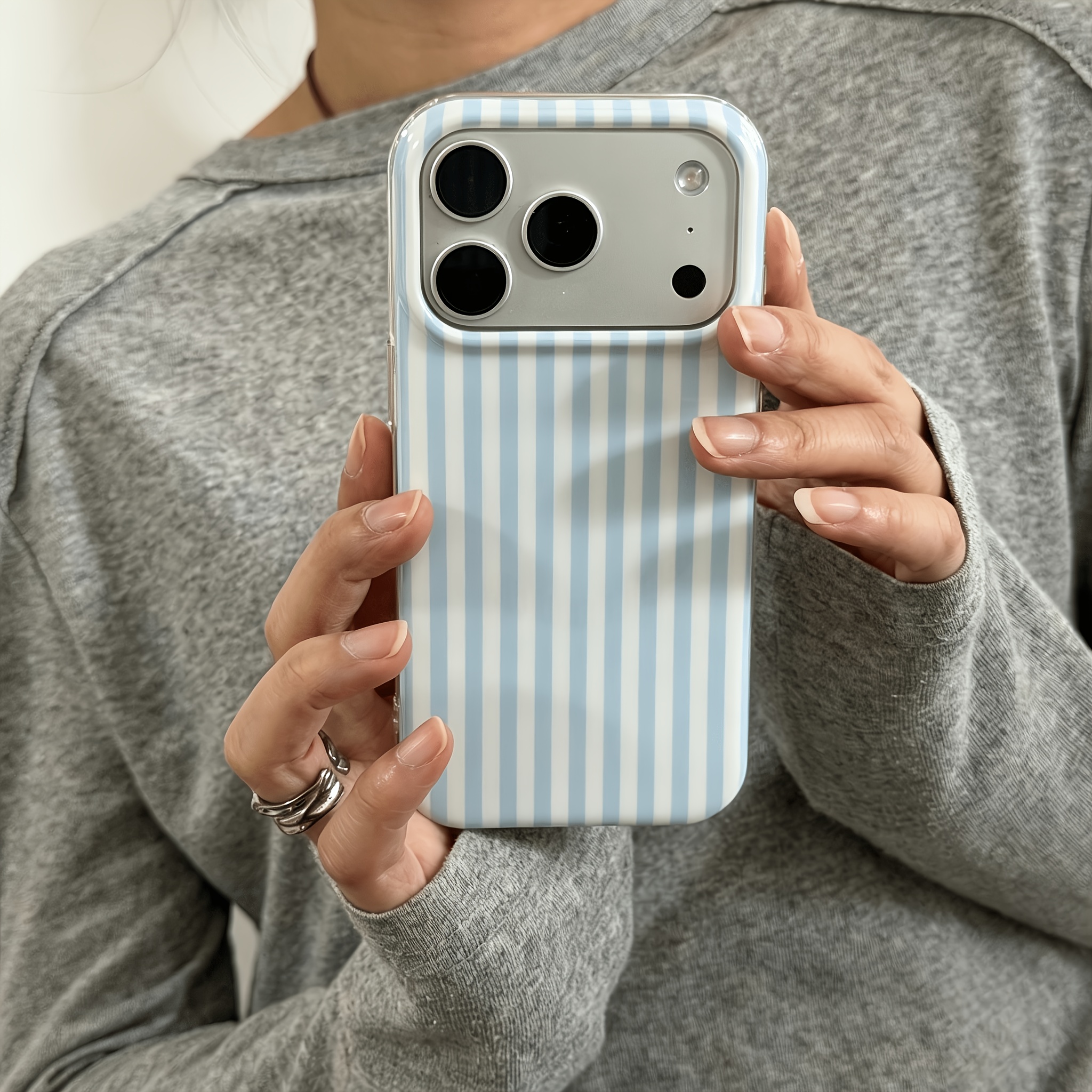TEMU Phone Case: Fashion Striped Pattern Phone Case Suitable For Iphone 18/18 Pro/18 Pro Max, Suitable For Iphone 17/17 Pro Max/17 Pro/16/11/13/