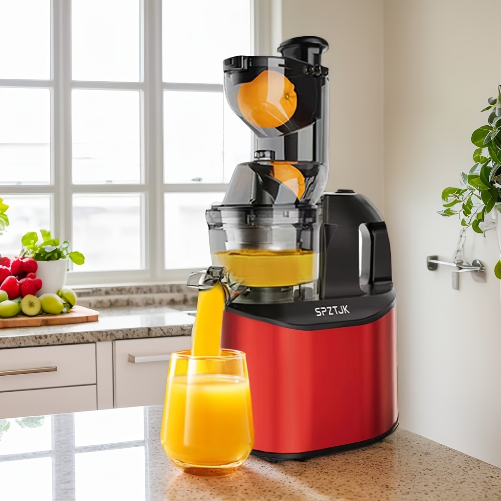 

1pc, Juicer Machines Vegetable And Fruit, Slow Masticating Juicer Machines, , Quiet Motor 150w, Cold Press Juicer Masticating