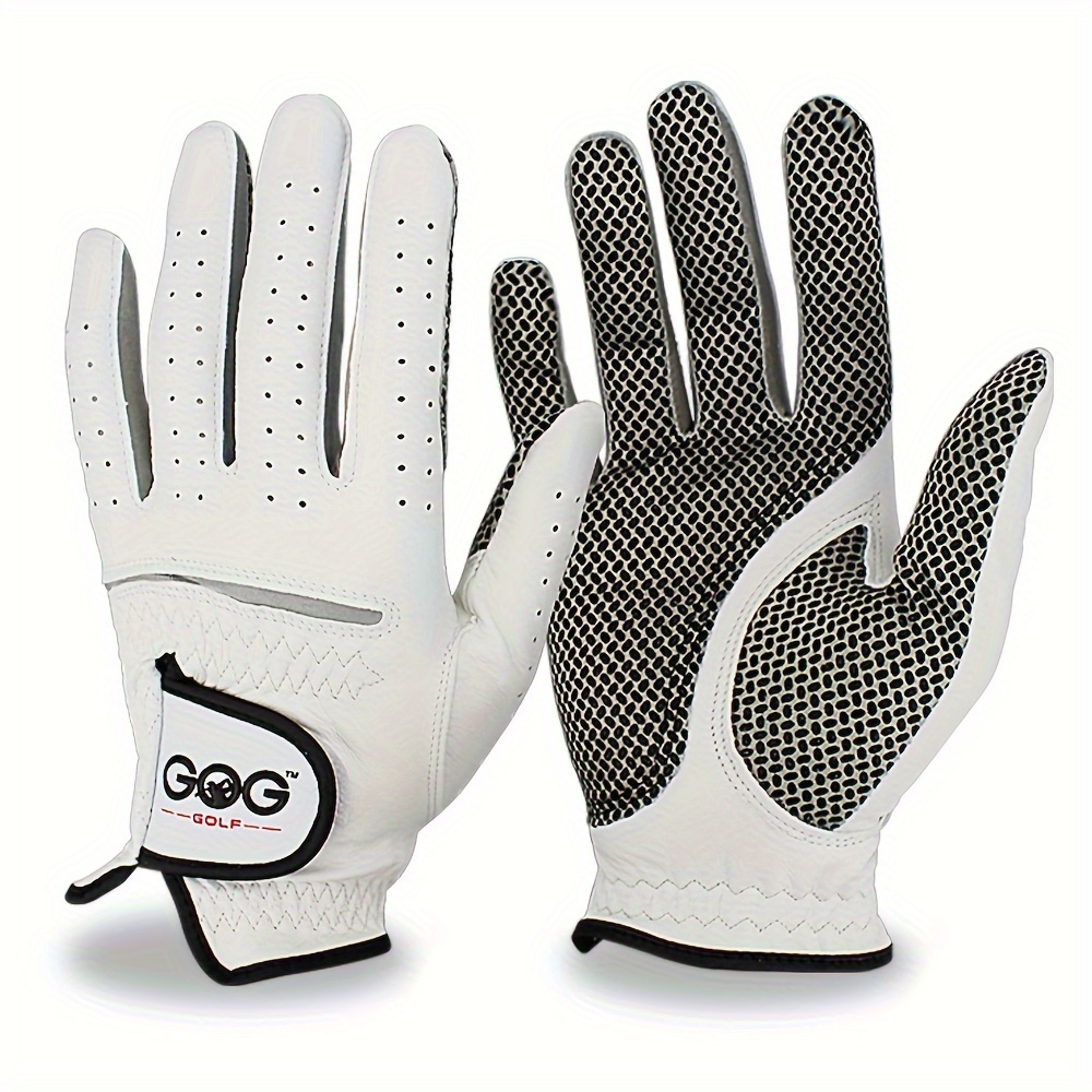 [GOG Golf Glove] Genuine GOG Golf Glove, One Left/Right | Indonesian Import Sheepskin Non-Slip Gloves for Men's Sports