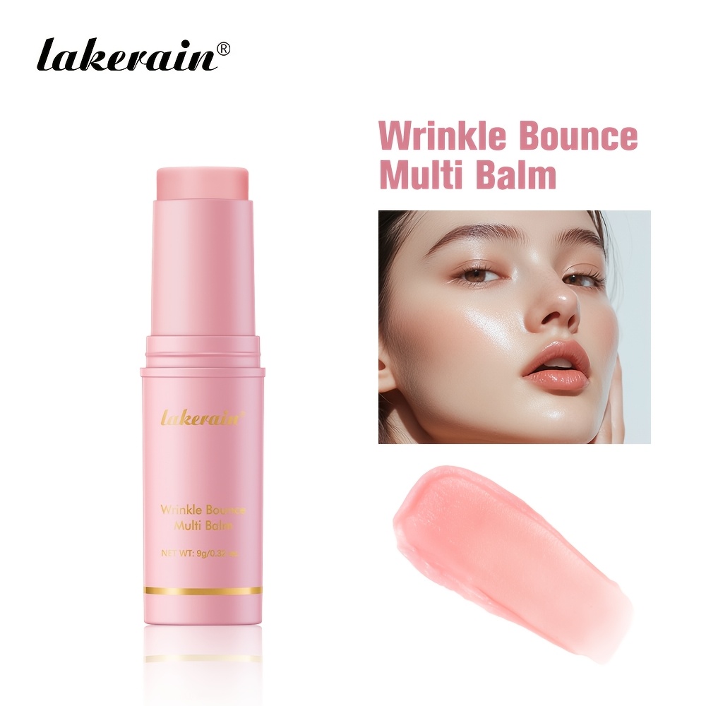 Image of Multi Balm, Tinted Lip Balm, Facial Moisturizer, -one Lip Balm Eye Cream Neck Cream Make Up Base & Face Mist Moisture Balm Stick, Daily Face Moisturizer Stick, Festival Gift