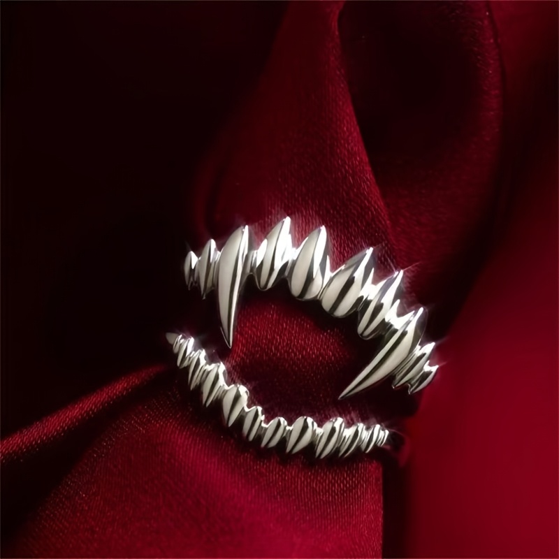 

Vampire's Bite Ring - Bohemian , Alloy, Ideal For Parties And Gifts, Valentine's Day Suitable