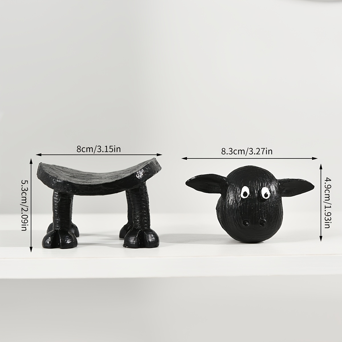 TEMU Animal-shaped Toilet Paper Holder: Resin Material, Suitable For Bathroom Decoration, Christmas Or Halloween Gifts