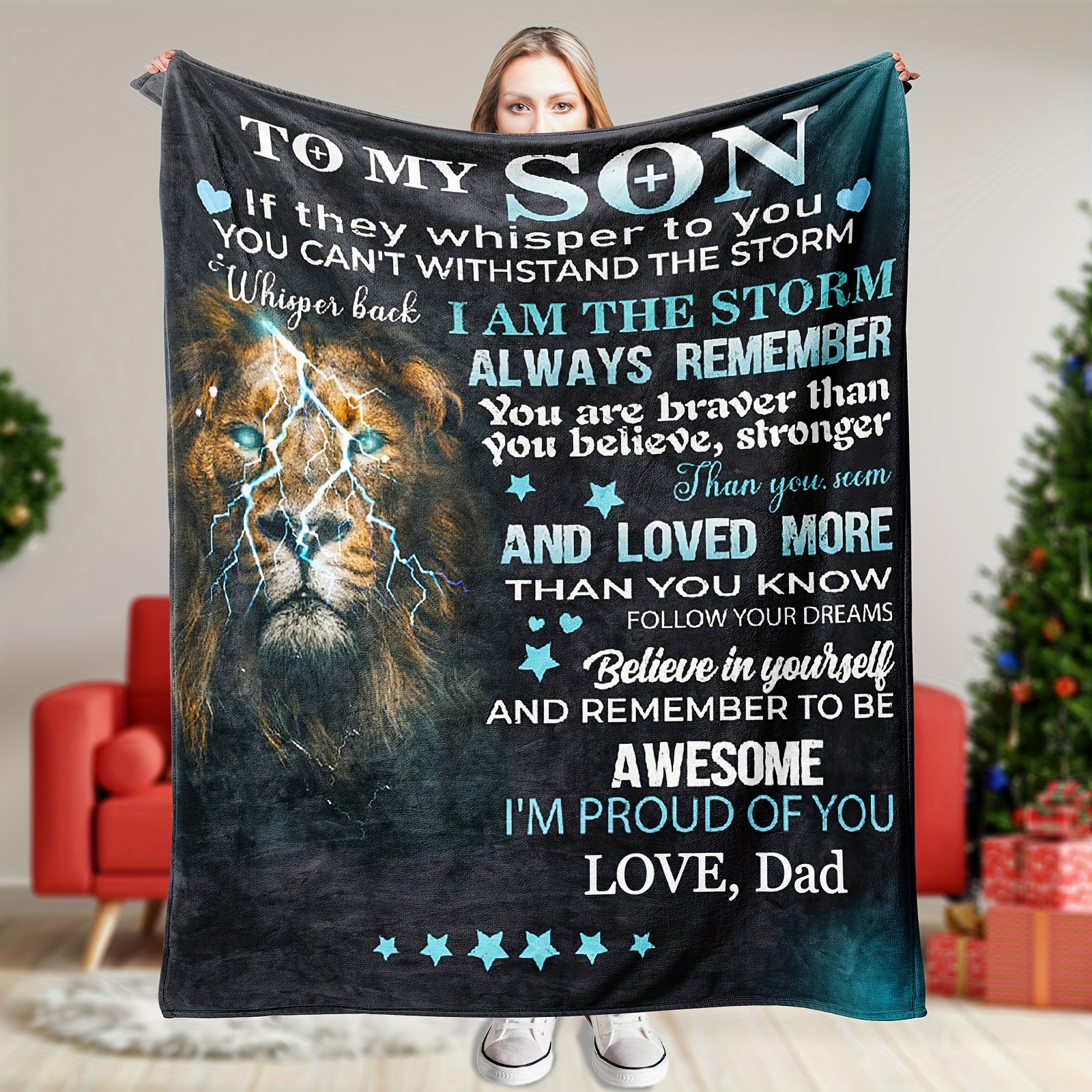 

For Son To Son | To My Son Blanket Many | Blanket For Son | For Son Blanket