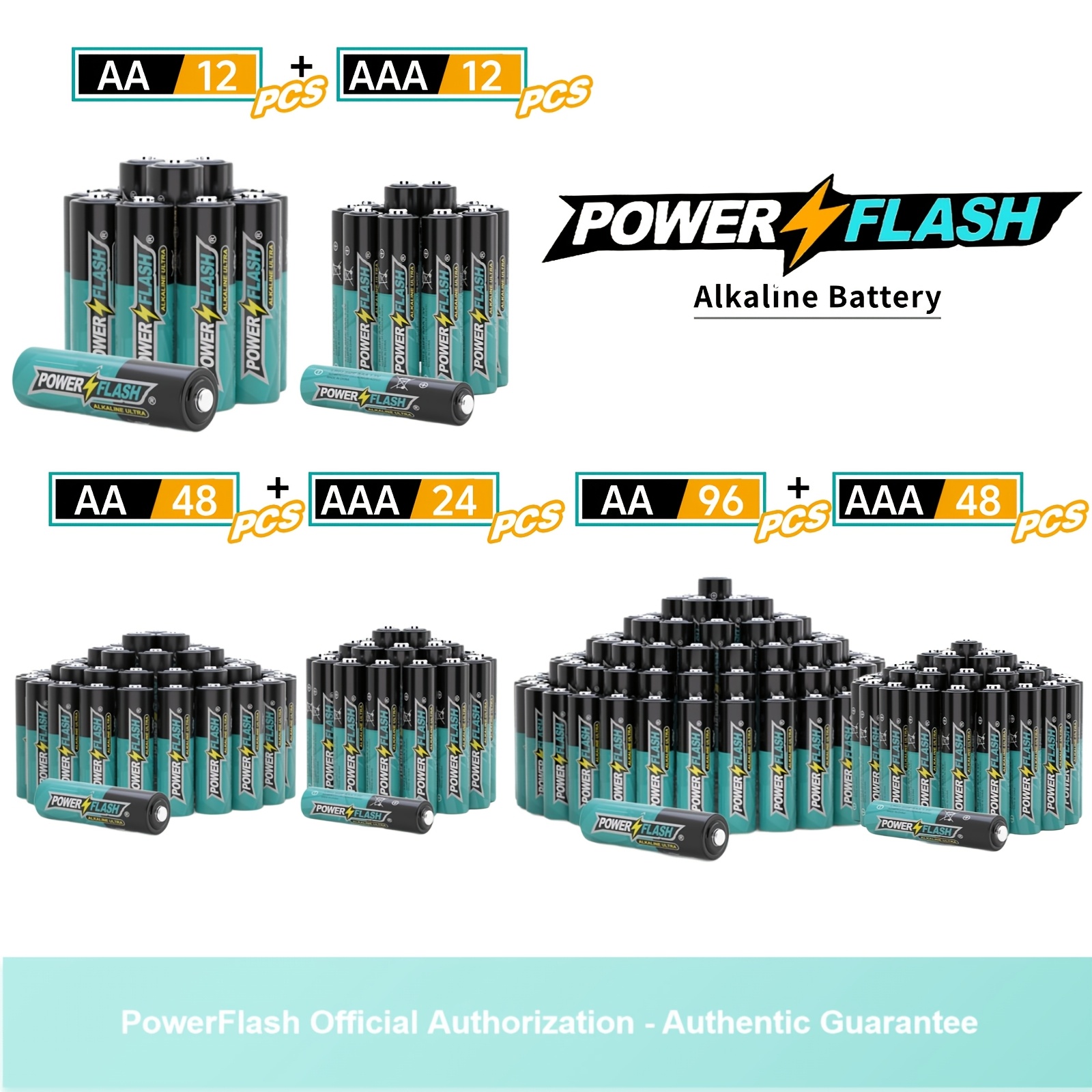 

Aaa12/ And Aa12/48/96 Batteries Long-lasting Batteries, , For Home, Household Device, Work, Power Supply For Christmas