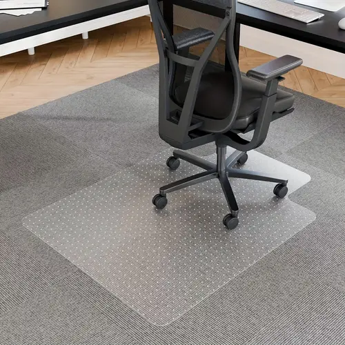 Simplistic Chair Transparent office chair mat sold on Temu United States