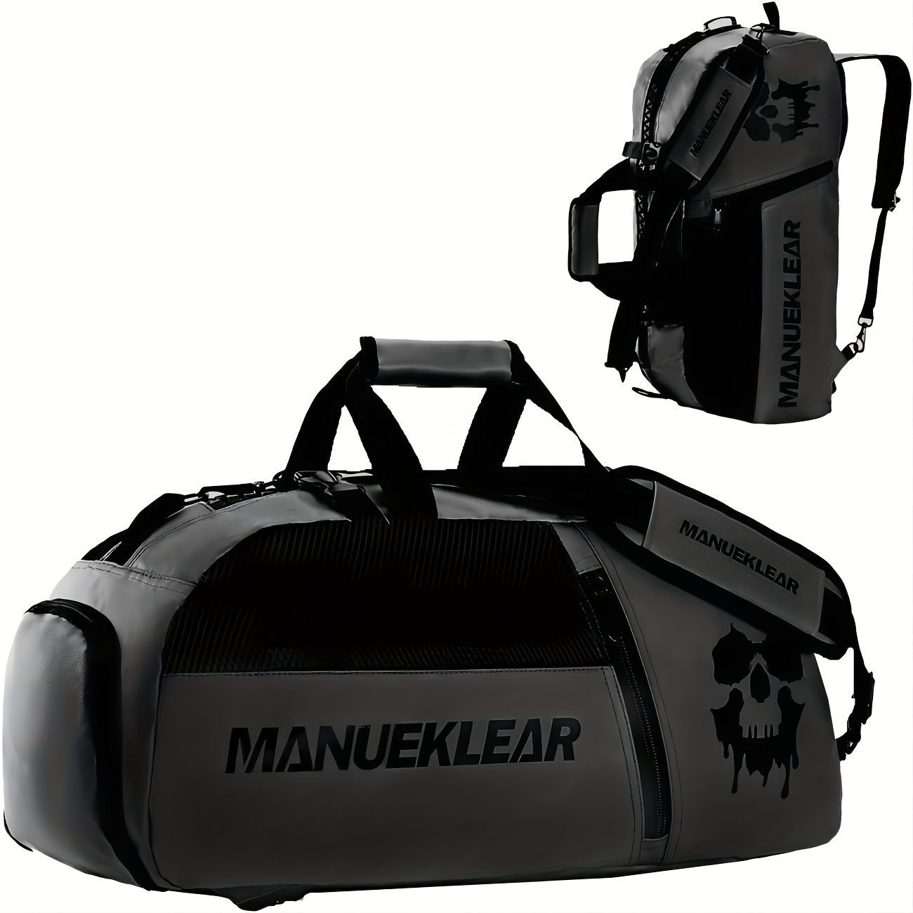 TEMU Large Capacity Wet-dry Gym Bag, Suitable For Women And Men, Men's Shoe Compartment Travel Bag, Ladies' Sports Tote Bag, Men' Weekend Backpack, In Multiple Colors, Unisex Water Sports Bag