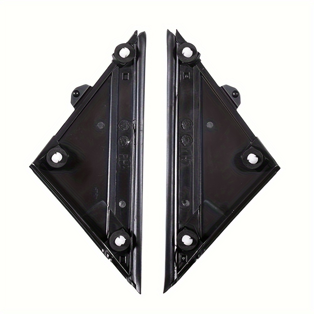 Left Door Mirror Triangle Flag Cover Glossy Black 1SH17KX7AA For Fiat 500 12-17