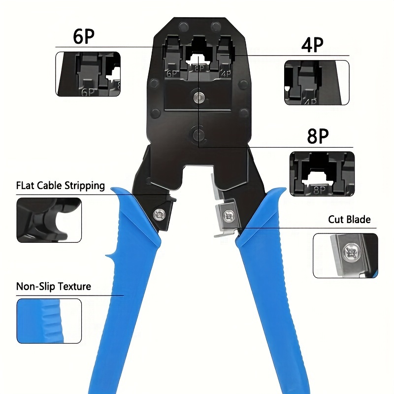 

Network Cable Pliers, Multifunctional Wire Stripping Pliers, Telephone Cable