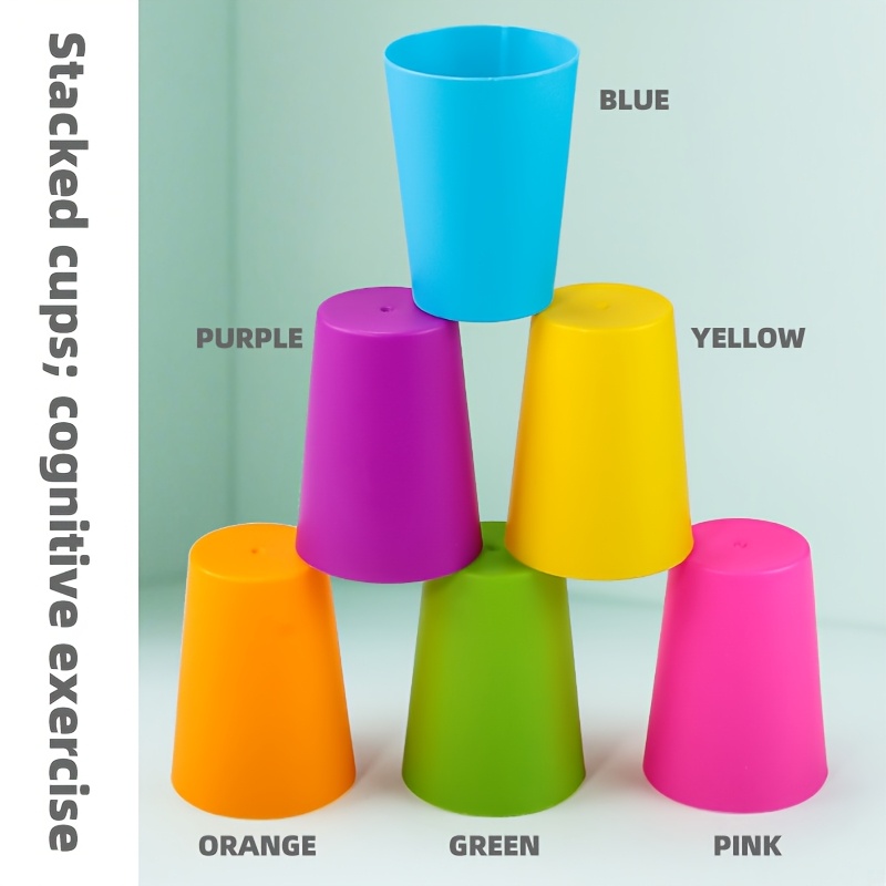 Stacking Cup Game Educational Science Toy to Train Intelligence