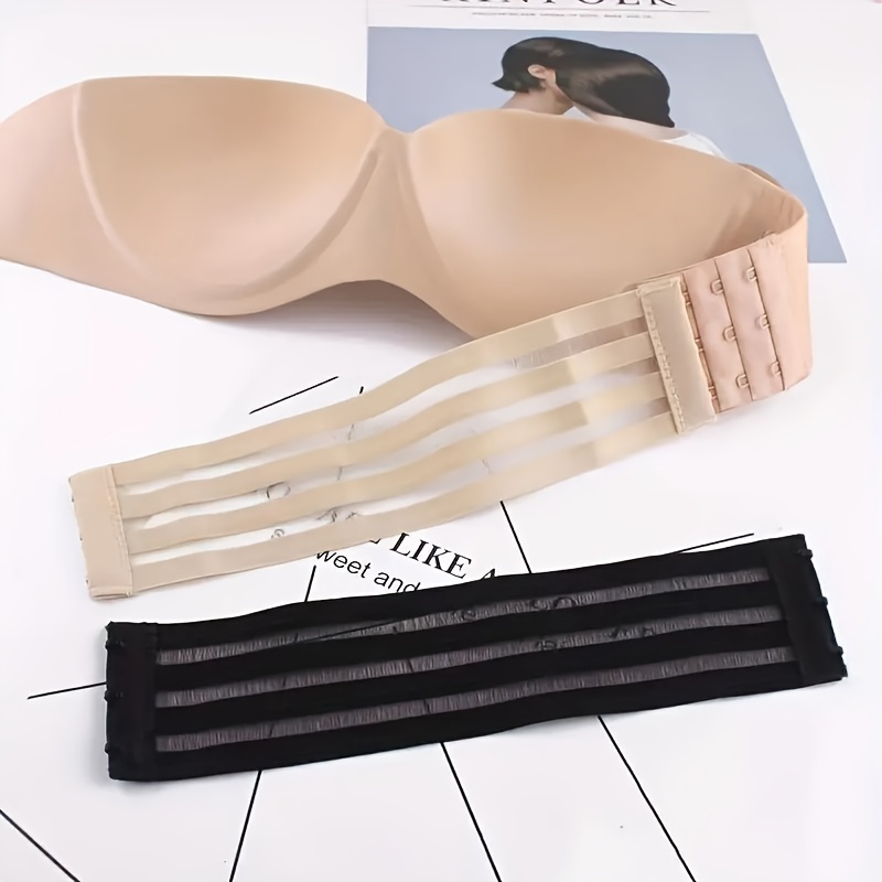 

1pc Solid Bra Extension Strap, Comfortable Adjustable Elastic Bra Shoulder Strap, Women's Lingerie & Underwear Accessories