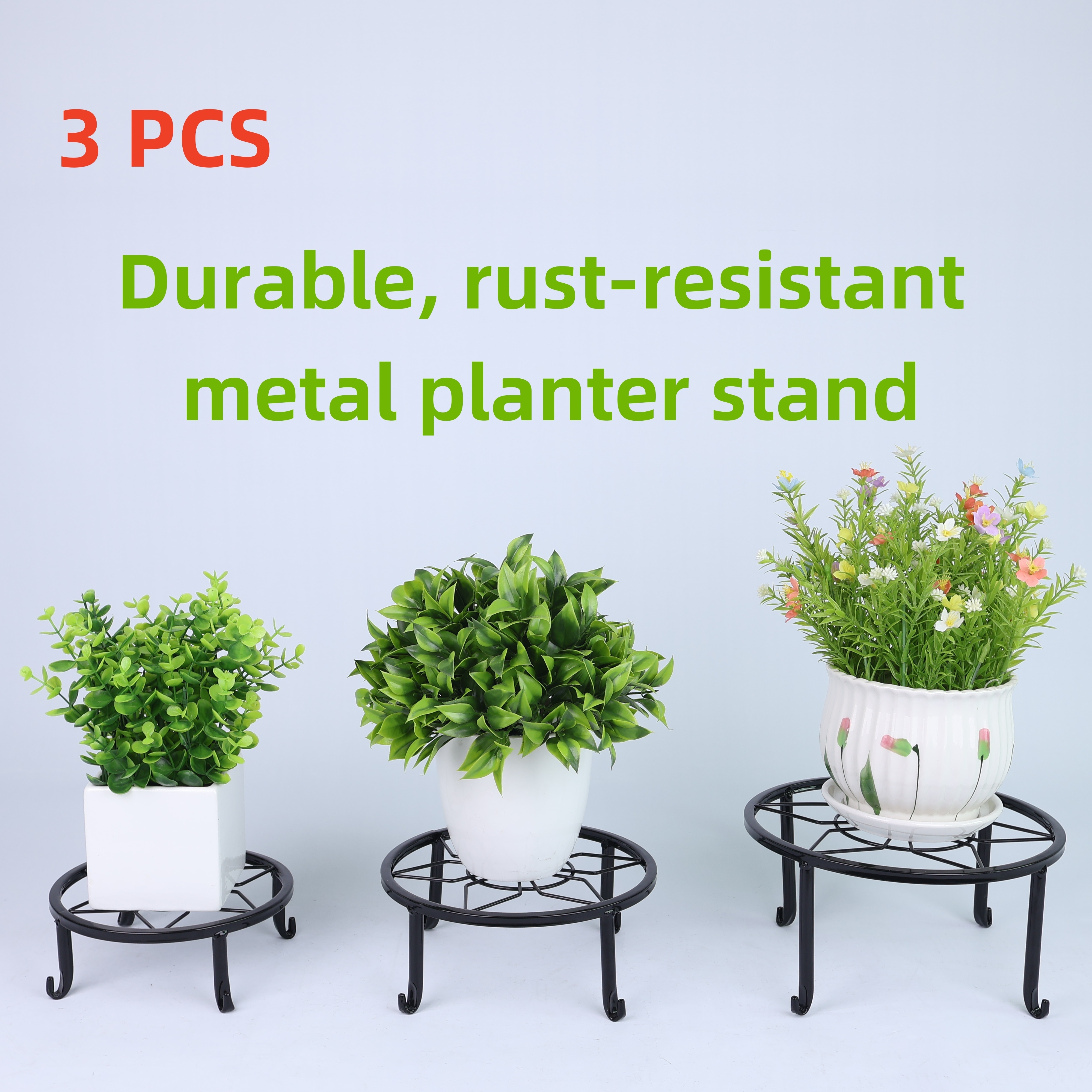 

3pcs Set Of Metal Stands, And -duty Stands, Stands And -rust . Suitable For And Use, It Can Place A , Suitable For And Homes.