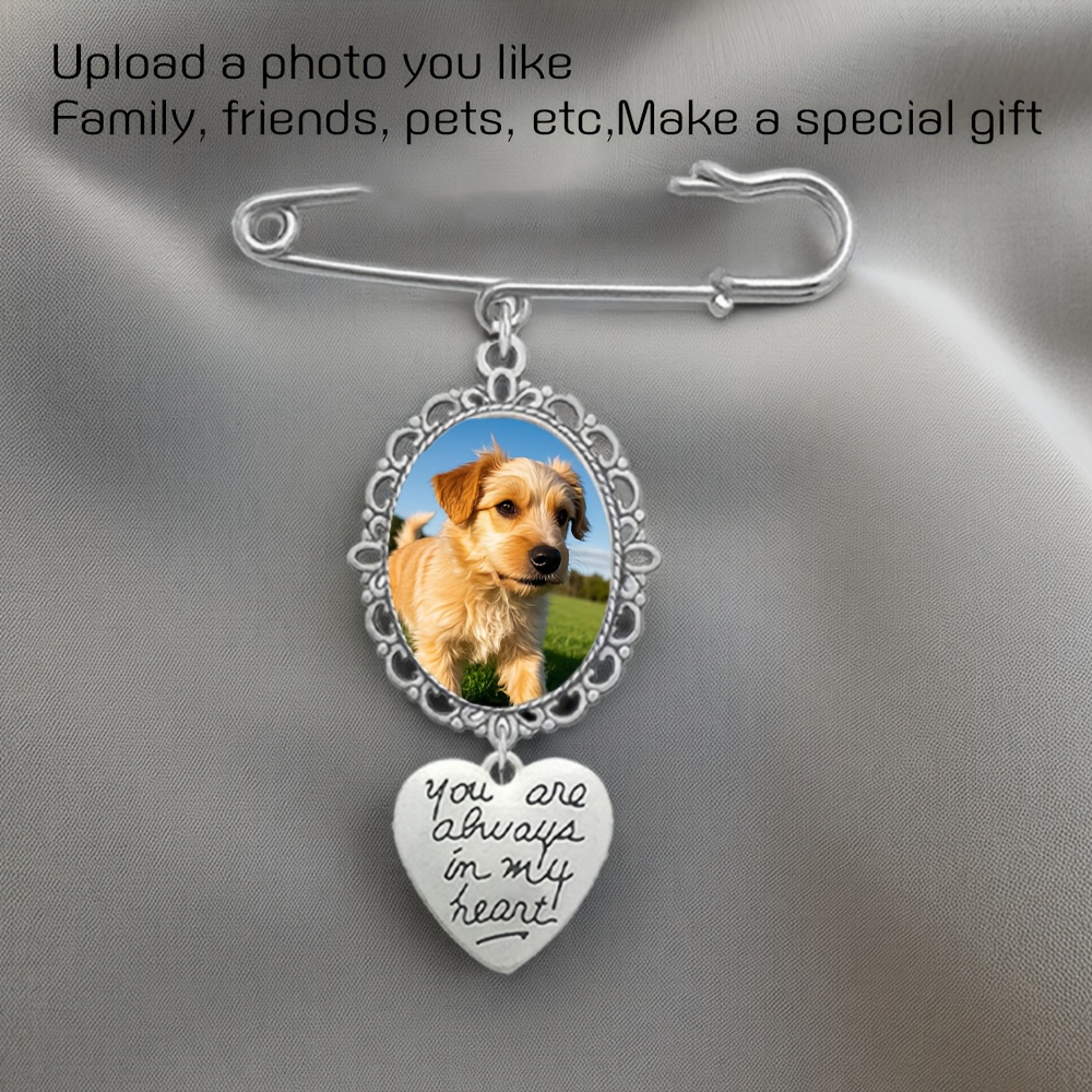 TEMU [custom Item] 1pc 2025 Diy Graduation Decoration Souvenir Pendant, Diy Graduation Band Photo Pendant, Wedding Bouquet Memorial Photo Pendant