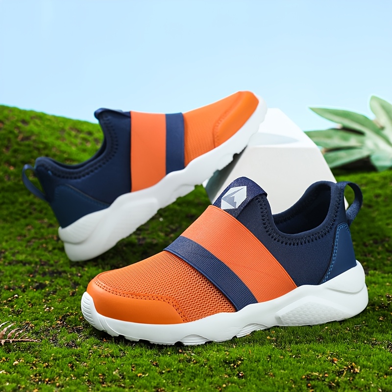 These Slip-On Casual Sneakers Are Lightweight, Soft, And Comfortable, Making Them Suitable for Boys And Girls for Everyday Leisure And Outdoor Activities. They Come in Vibrant Color Combinations And Can Be Worn in All Seasons