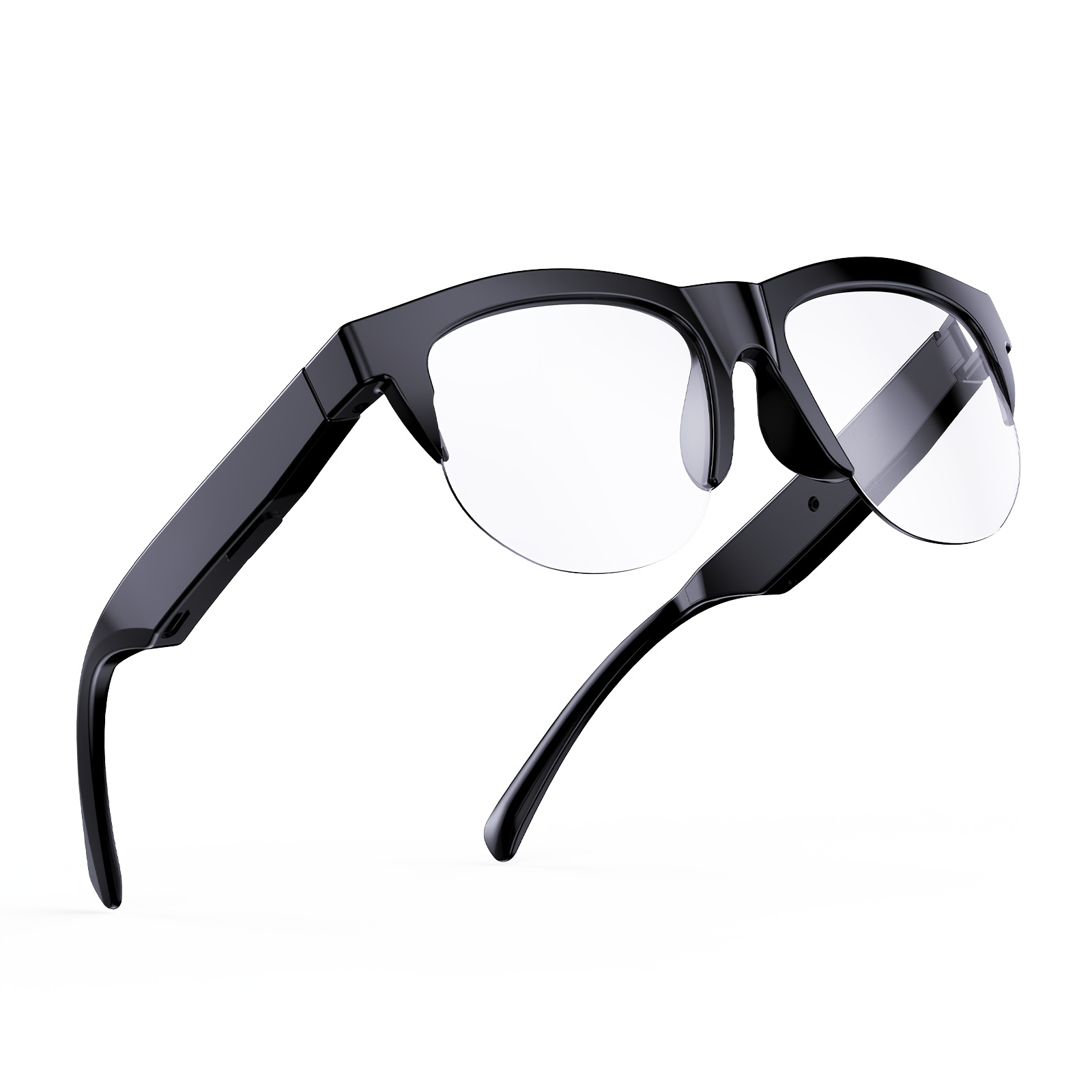 Ankriyul Wireless Glasses 2in 1 Glasses Earphone, Wireless Stereo Headset With Mic For Calling Music
