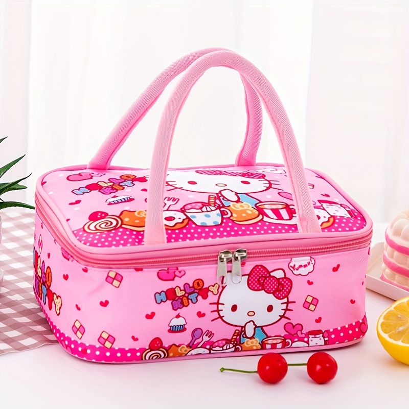 Hello Kitty Kuromi Lunch Bag, Portable Lunch Bag, Lunch Storage Bag For School, Work And Camping