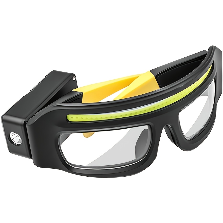 Rechargeable Led Glasses Light With Motion Sensor, Source, Type-c Charging, Headlamp For Reading, Working, Camping, Emergency