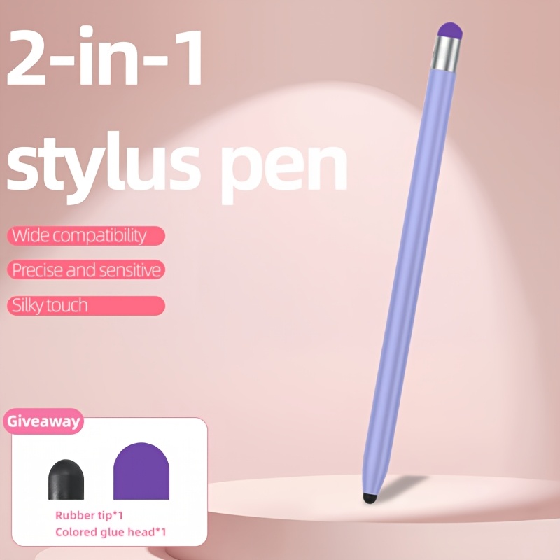 Penna Universale per Touch Screen, Stilo Capacitivo per Navigatori GPS Auto, Punta Sottile per Cellulari e Tablet