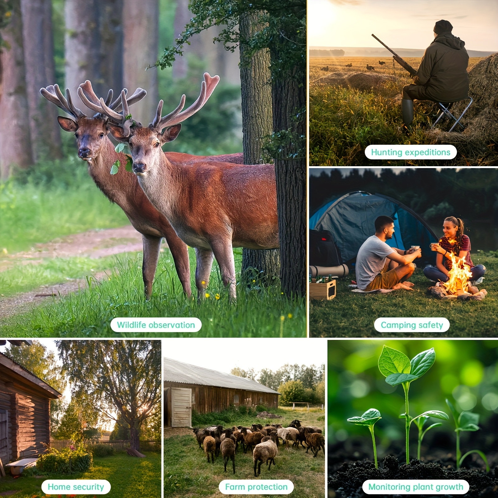 Wifi Trail Camera 4K 48MP Built-In 5000Mah Battery Suitable with Ip67 Waterproof 0.2S Trigger Speed for Wildlife, Security, And Surveillance 130-Degree Wide-Angle Lens