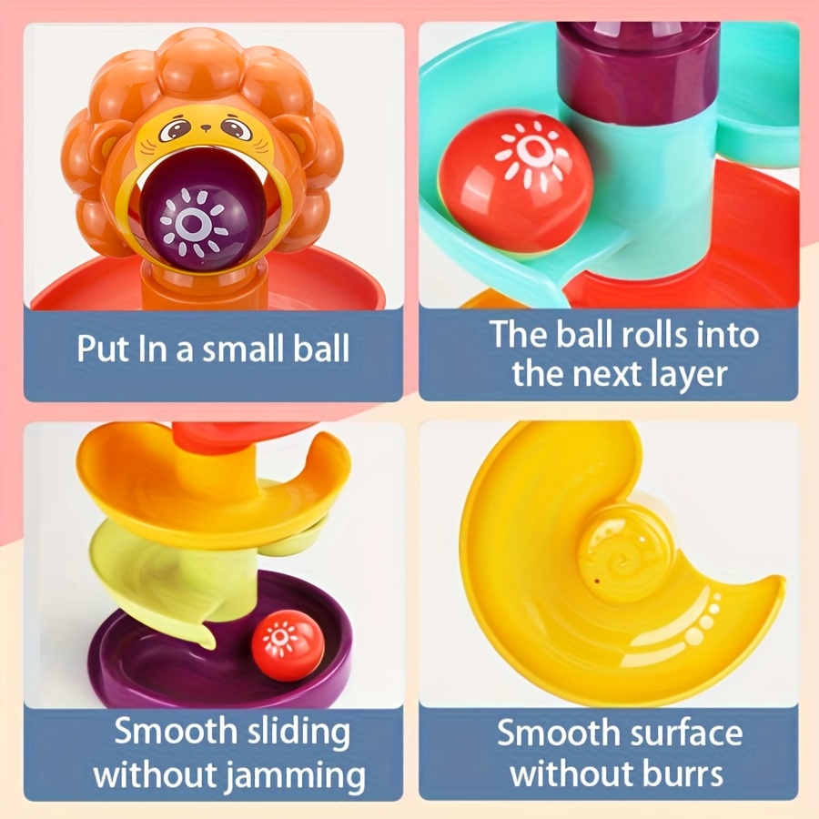 Educational Fun Track Ball Tower, Rolling Ball Spinning Toy