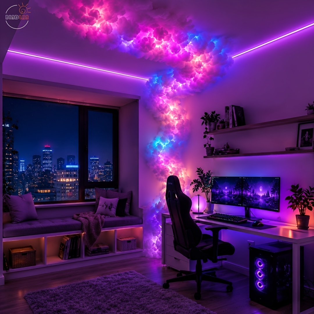 Thundercloud LED Light Kit with Music Sync RGB Color Changing