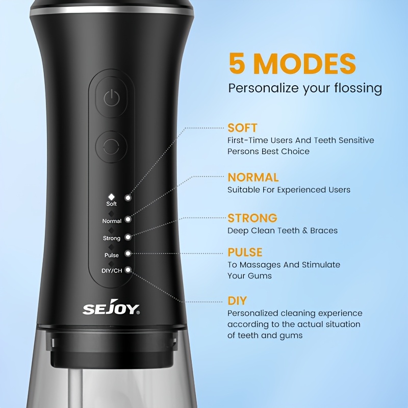 Sejoy Oral Irrigator C12BLA Professional Water Flosser