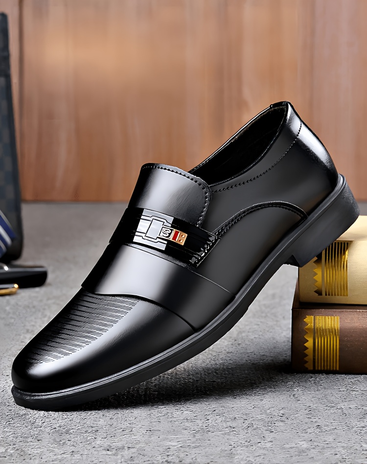 Slip-On Loafers, Heren Business Casual Schoenen, Modieuze Veelzijdige Oxfords, Trouwschoenen voor Heren, Rij Schoenen