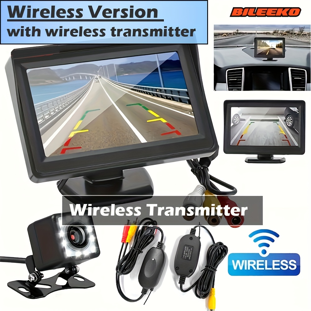 Telecamera Per Auto 2.3Trasmettitore E Ricevitore Video Wireless G - Foto 12