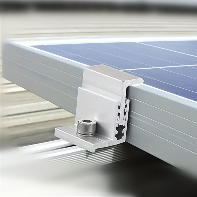 Pince D'extrémité Solaire Réglable Pour Panneau Solaire - Large Support