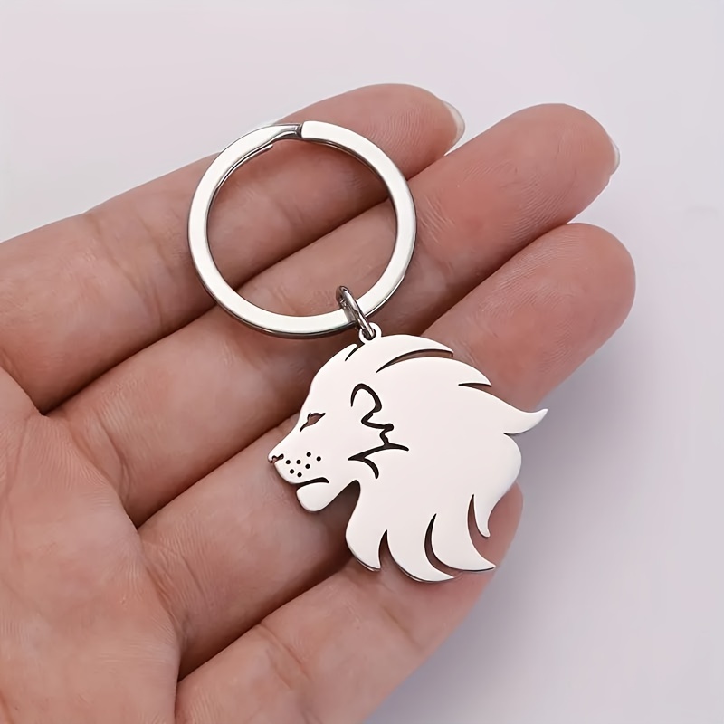 Stainless Men's Key Chain, Purse And Backpack Pendant Car Accessories, Birthday Gifts