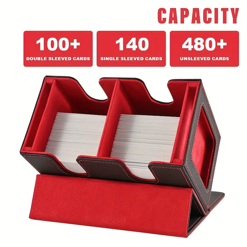mtg deck display window card case hold 200 double - Temu South Africa mtg deck display window card case hold 200 double - Temu South Africa